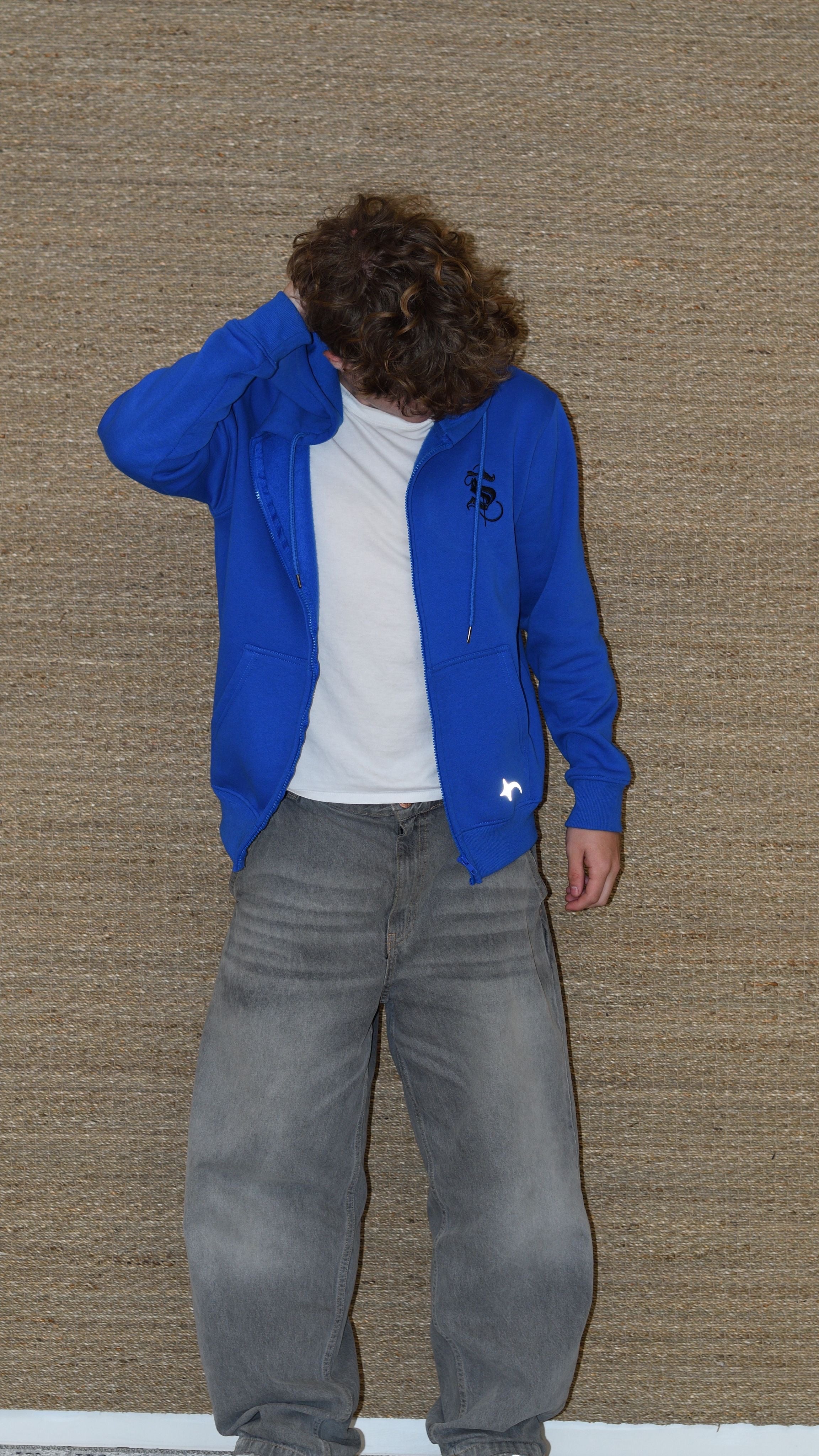 Midnight zip up hoodi